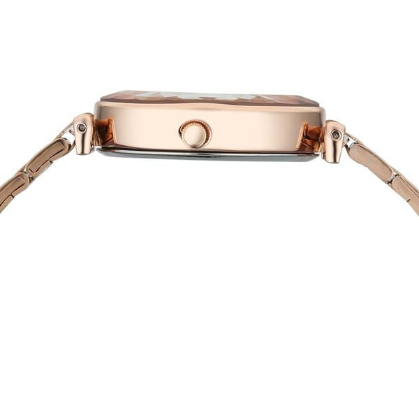 Fastrack Vyb Prodigy Silver Dial Rose Gold Steel Strap Women's Watch FV60097WM01 - view 7