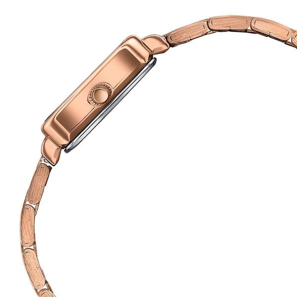 Sonata Poze Mother of Pearl Dial Brown Metal Strap Women's Watch SP80133QM01 - view 5