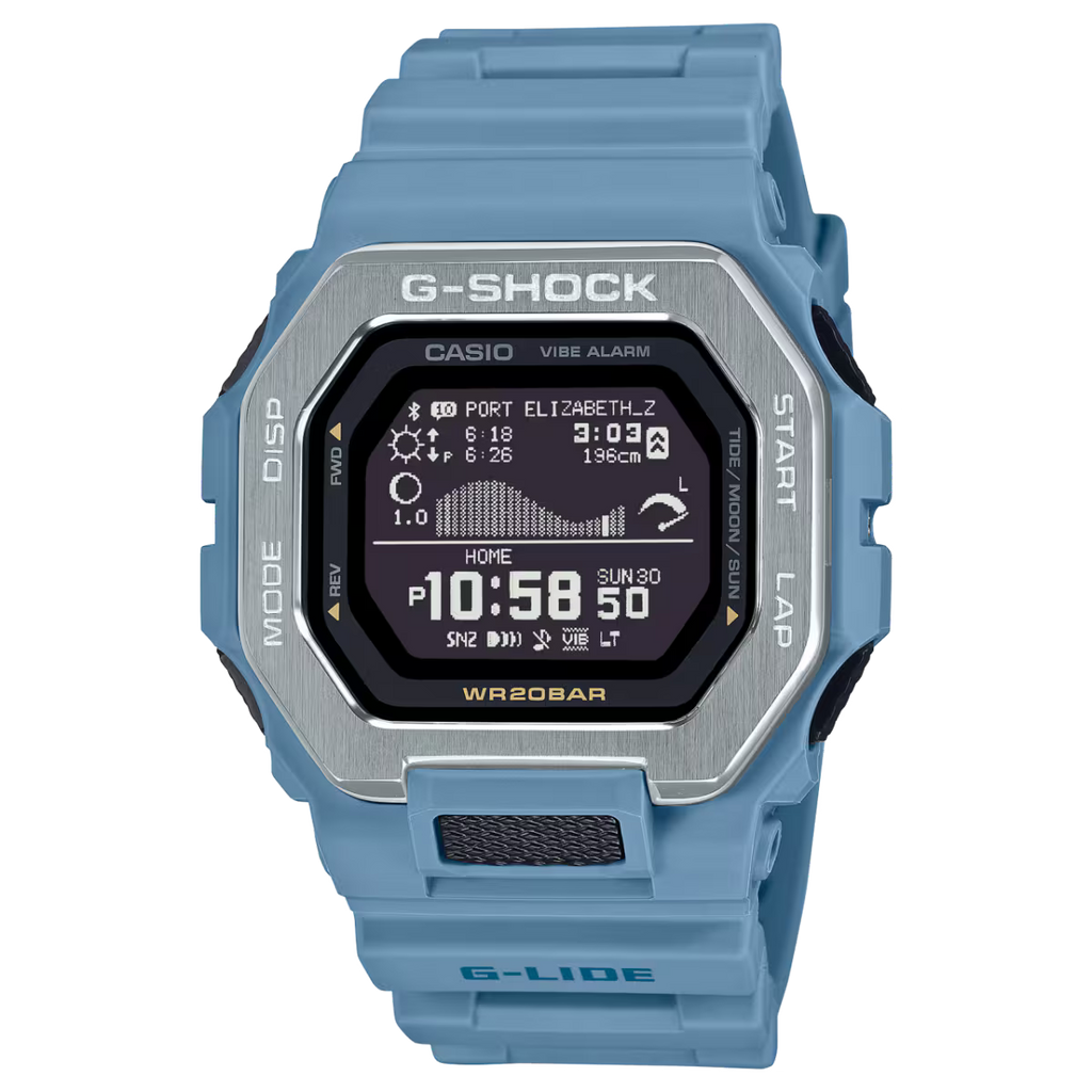 Casio G-Shock G-Lide Bluetooth Digital Bio-Based Resin Strap Unisex Watch GBX-100-2A - view 1