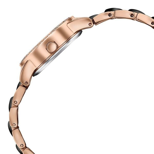 Sonata Poze White Dial Two-Tone Metal & Plastic Strap Women's Watch SP80136KD01 - view 5