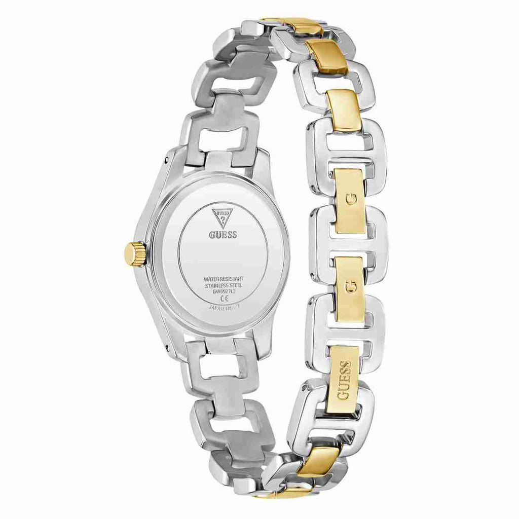 Guess Veda Blue Dial Two-Tone Stainless Steel Strap Women's Watch GW0927L3 - view 3