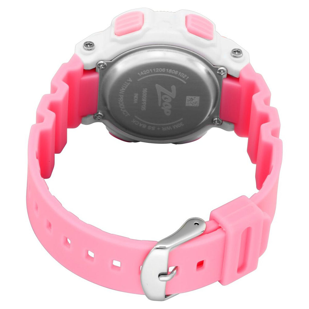Zoop By Titan Digital Dial Pink Plastic Strap Kids' Watch 16009PP05 - view 4