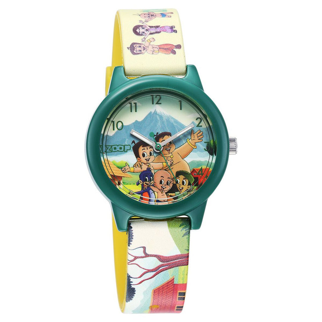 Zoop Chhota Bheem Multicoloured Dial Yellow Strap Kids' Watch 16042PP04FW - view 2