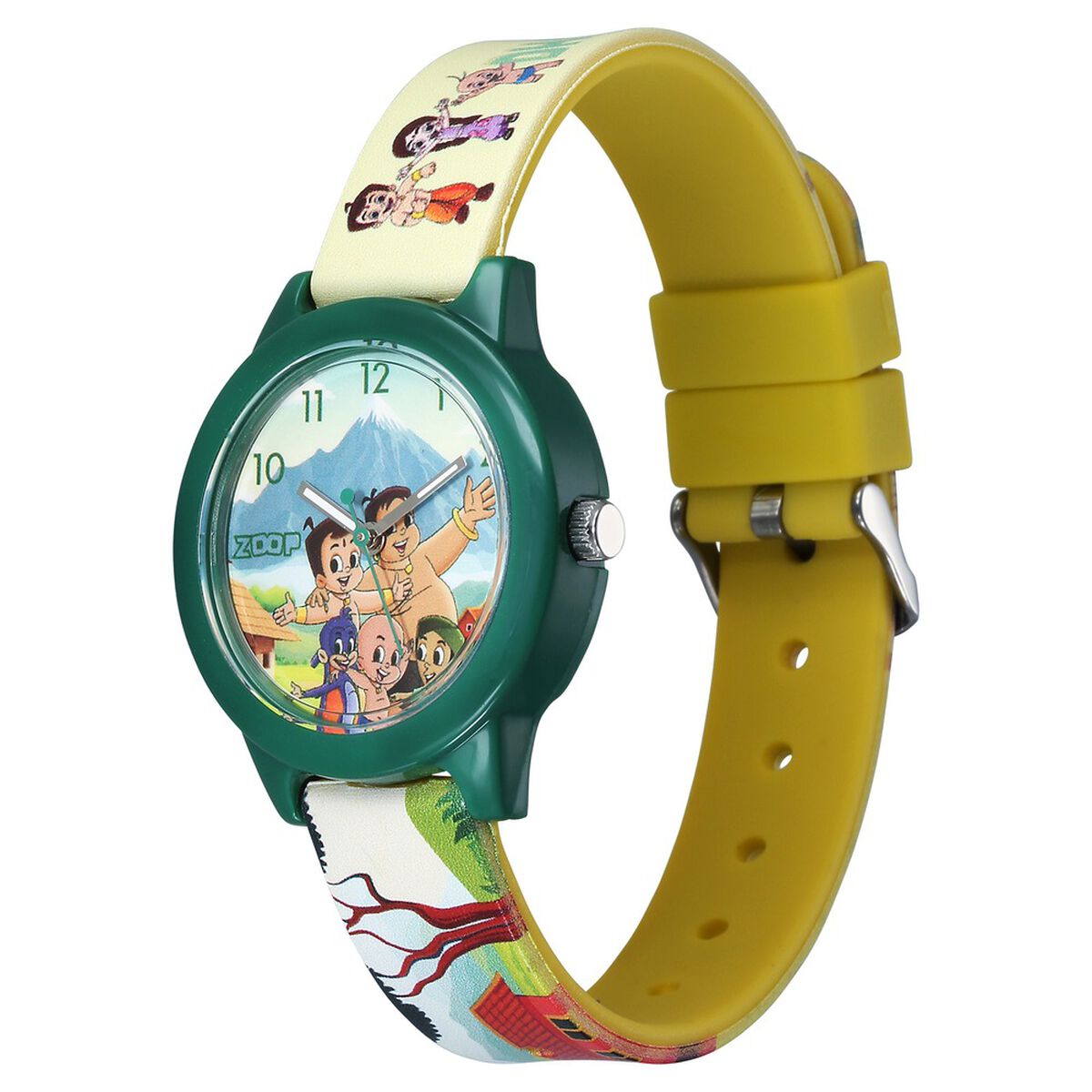 Zoop Chhota Bheem Multicoloured Dial Yellow Strap Kids' Watch 16042PP04FW - view 4