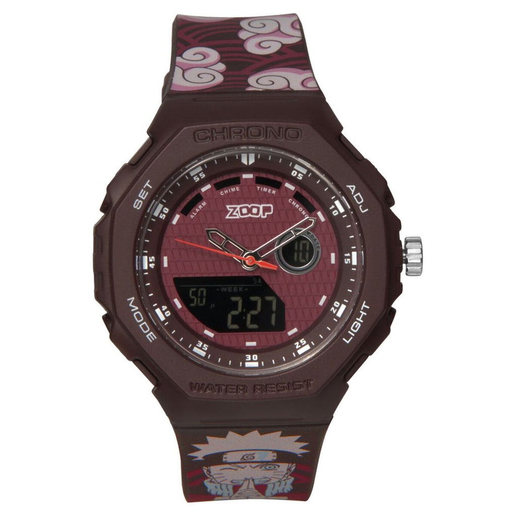 Zoop By Titan Maroon Dial Maroon PU Strap Kids' Watch 16053PP03 - view 2