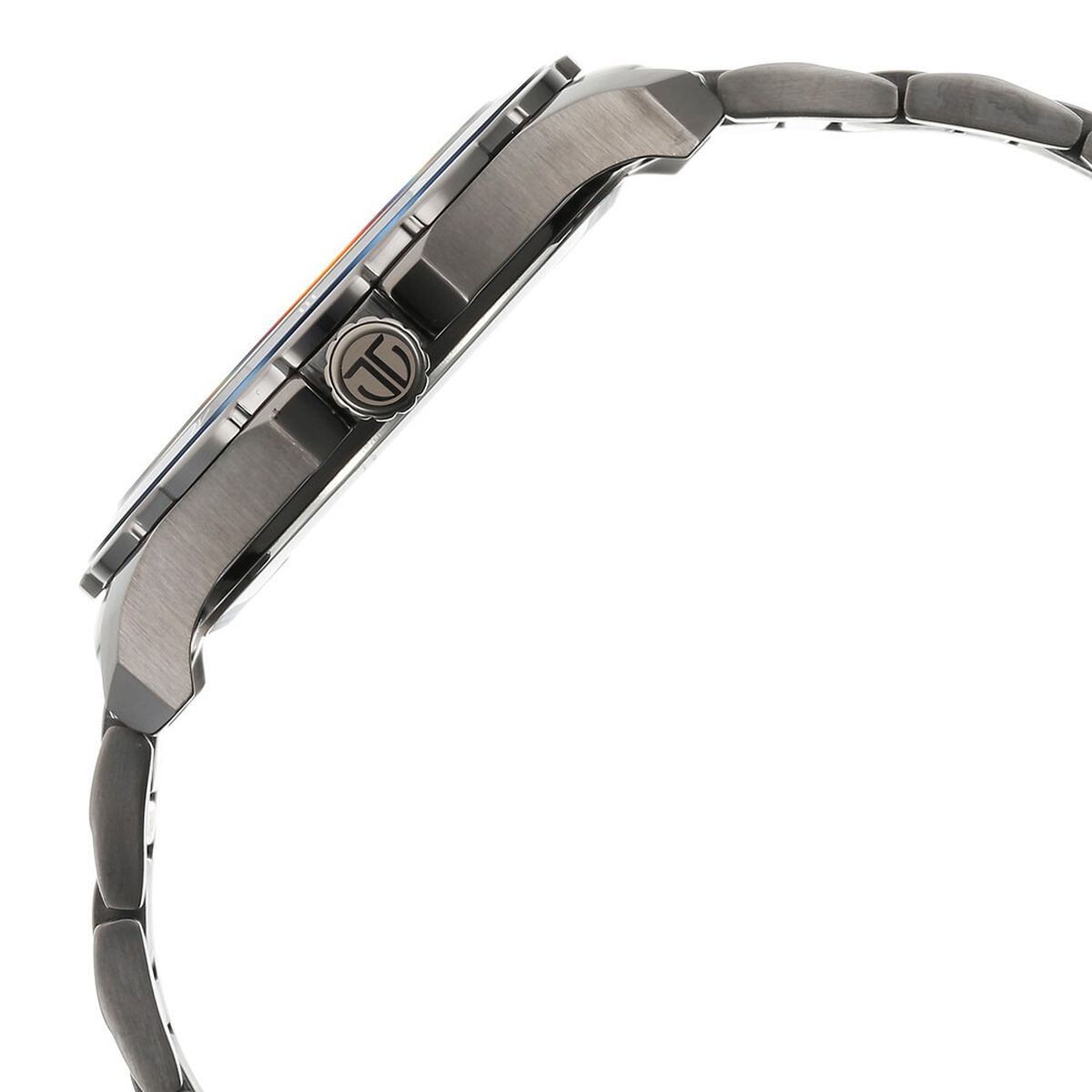 Titan Regalia Premium Blue Dial Grey Stainless Steel Strap Men's Watch 1688KM07 - view 4