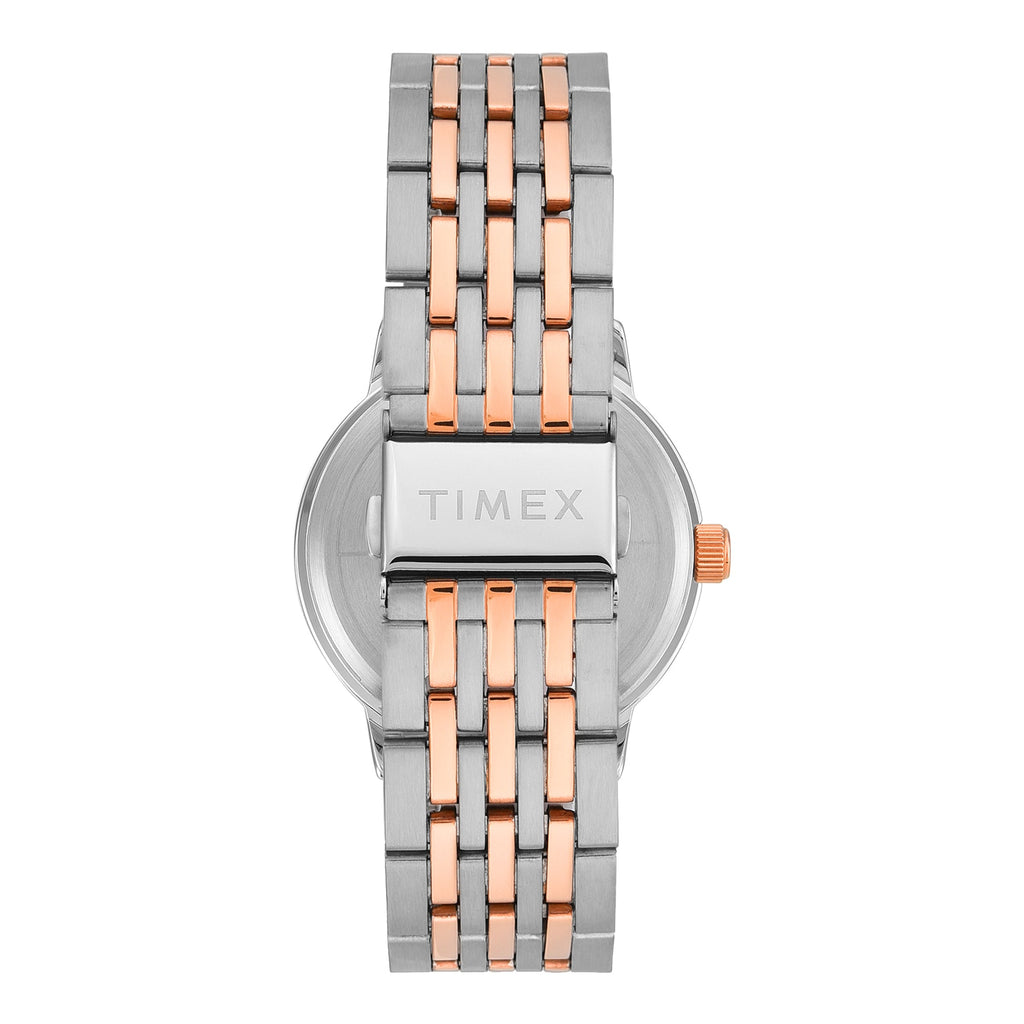Timex Trendline Blue Dial Two-Tone Stainless Steel Strap Men's Watch TWEG25409 - view 5