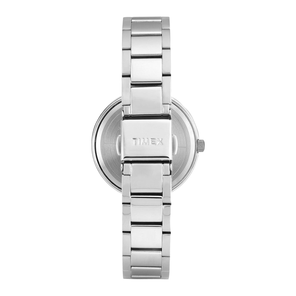 Timex Trendline Blue Dial Silver Stainless Steel Strap Women's Watch TWEL18729 - view 6