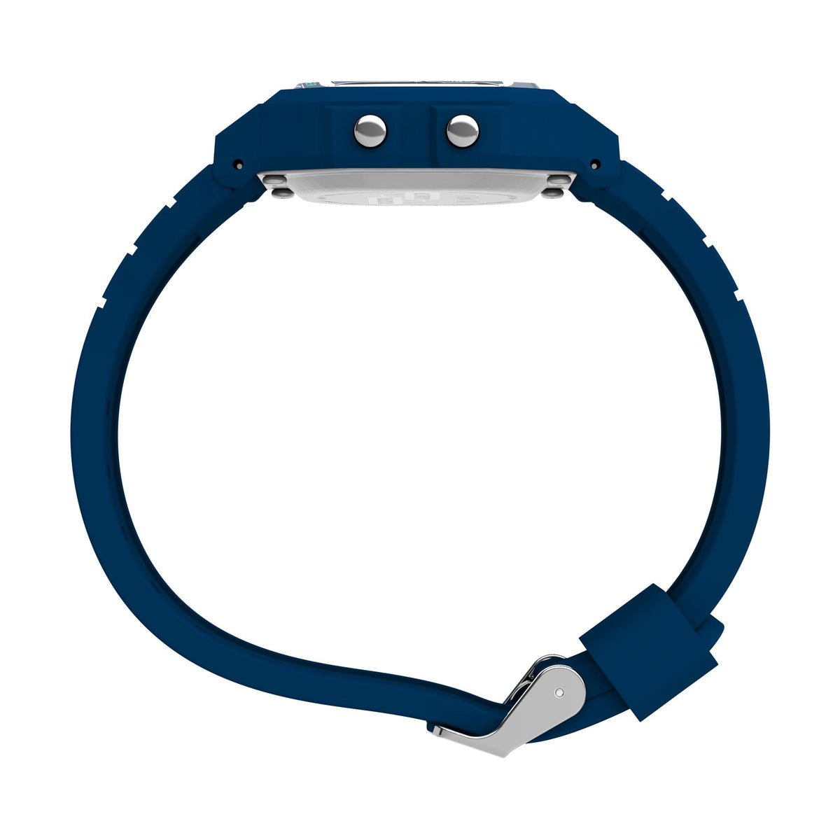 Timex Activity Tracker Grey Digital Dial Blue Silicone Strap Men's Watch TW5M55700JQ - view 2