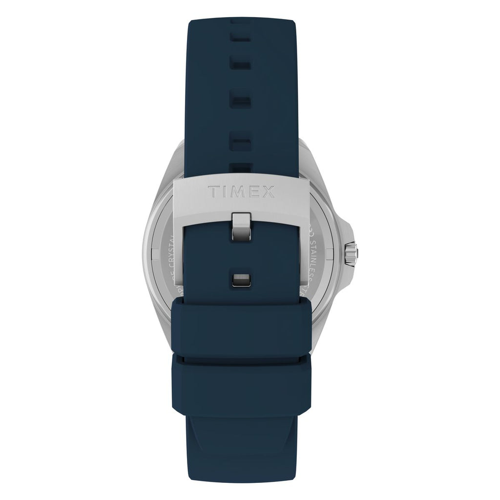 Timex Deepwater Arctic Blue Dial Blue Rubber Strap Men's Watch TW3A01900UJ - view 3