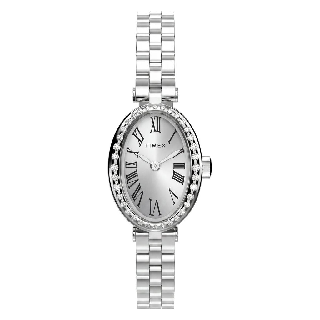 Timex Cavatina Silver Dial Silver Stainless Steel Strap Women's Watch TW2Y90000UJ - view 1