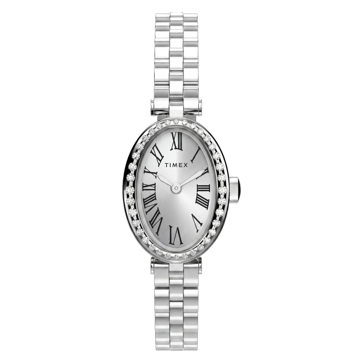 Timex Cavatina Silver Dial Silver Stainless Steel Strap Women's Watch TW2Y90000UJ - view 1