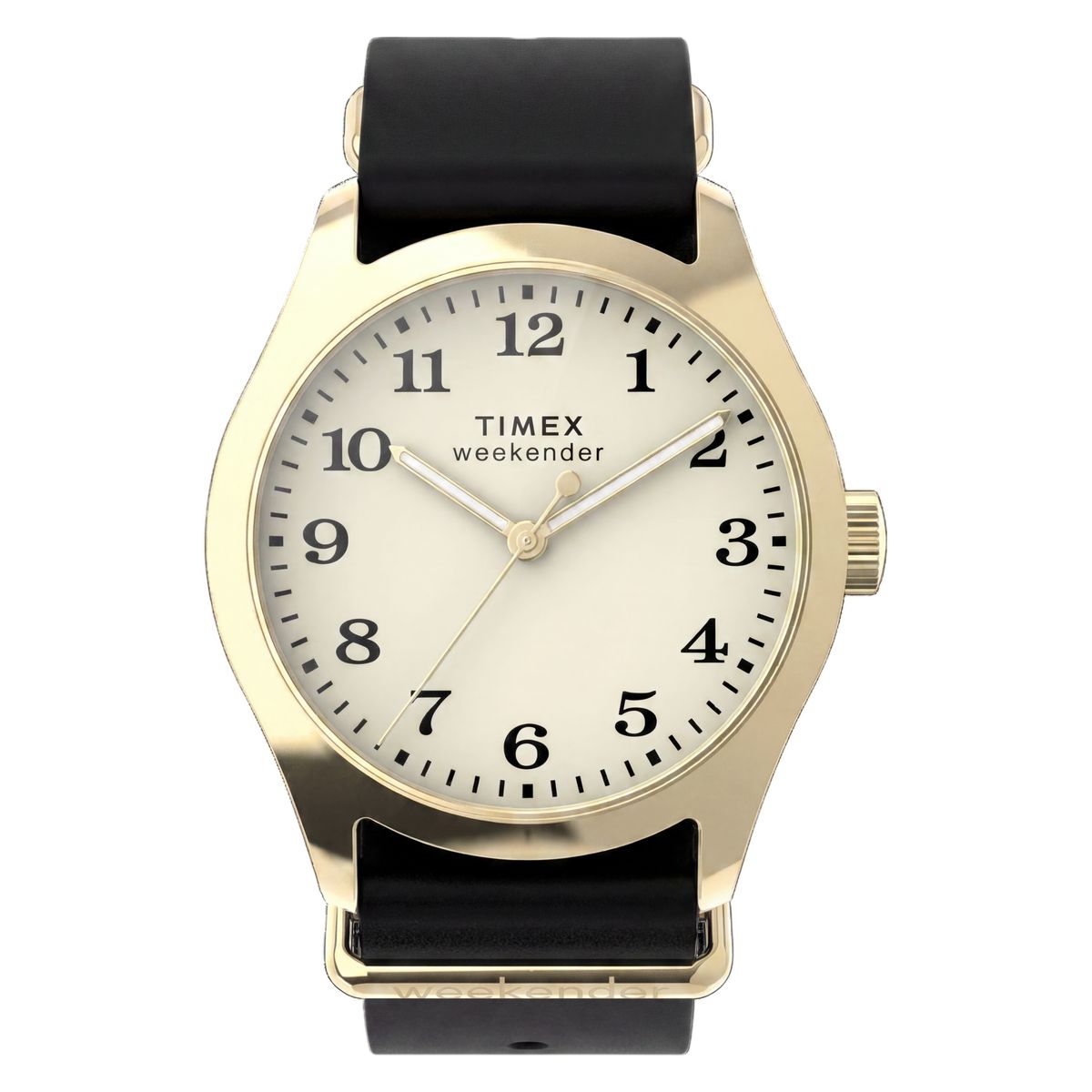 Timex Marlin Beige Dial Black Leather Strap Women's Watch TW2Y86600UJ - view 1