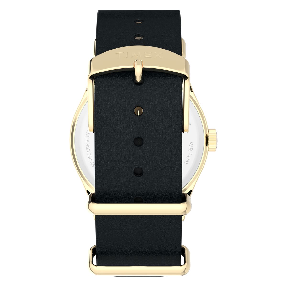 Timex Marlin Beige Dial Black Leather Strap Women's Watch TW2Y86600UJ - view 3