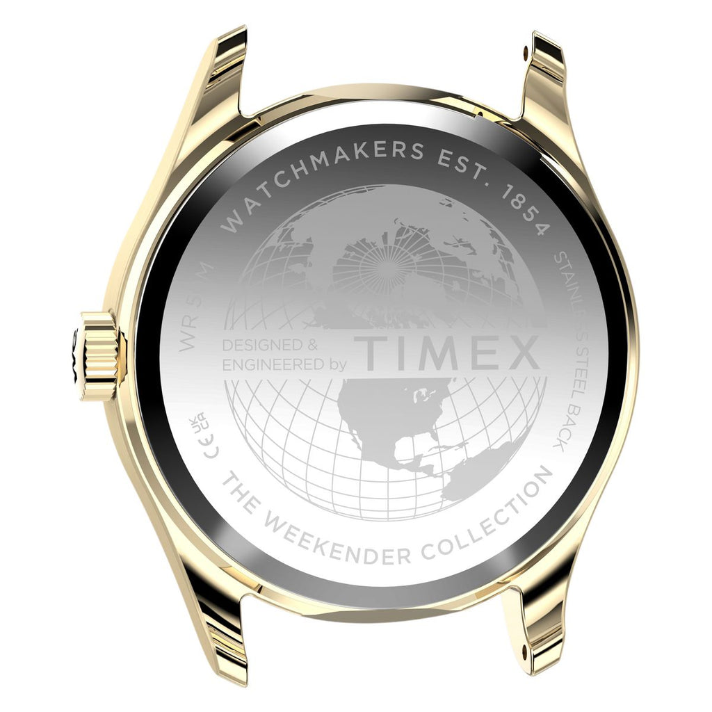 Timex Marlin Beige Dial Black Leather Strap Women's Watch TW2Y86600UJ - view 6