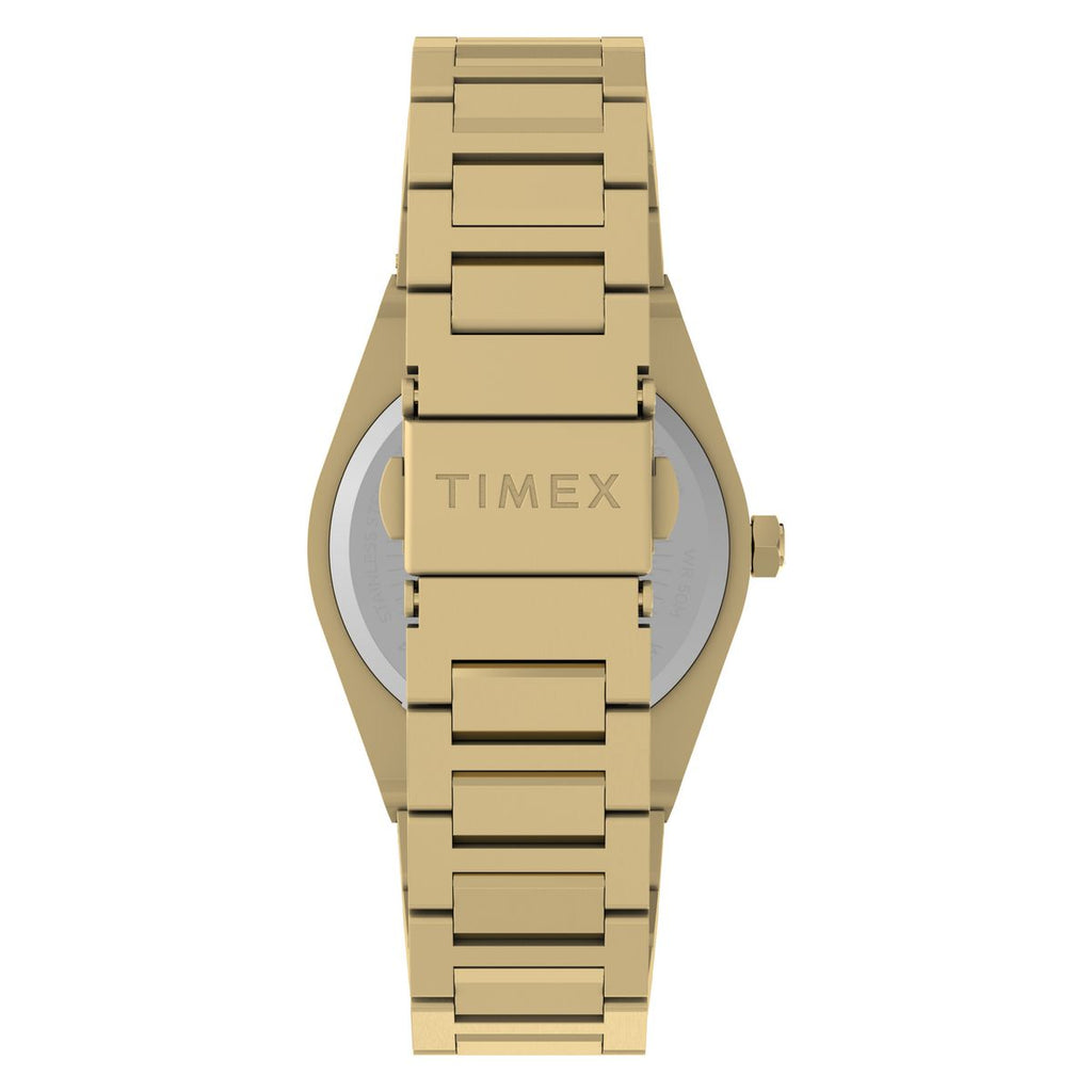 Timex Q Marbella Gold Dial Gold Stainless Steel Strap Women's Watch TW2Y82000UJ - view 6