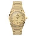 Timex Q Marbella Gold Dial Gold Stainless Steel Strap Women's Watch TW2Y82000UJ - view 1