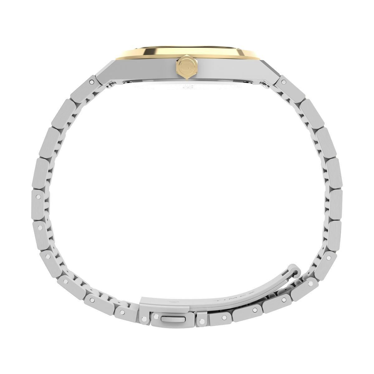 Timex Q Marbella Silver Dial Two-Tone Stainless Steel Strap Women's Watch TW2Y81900UJ - view 5