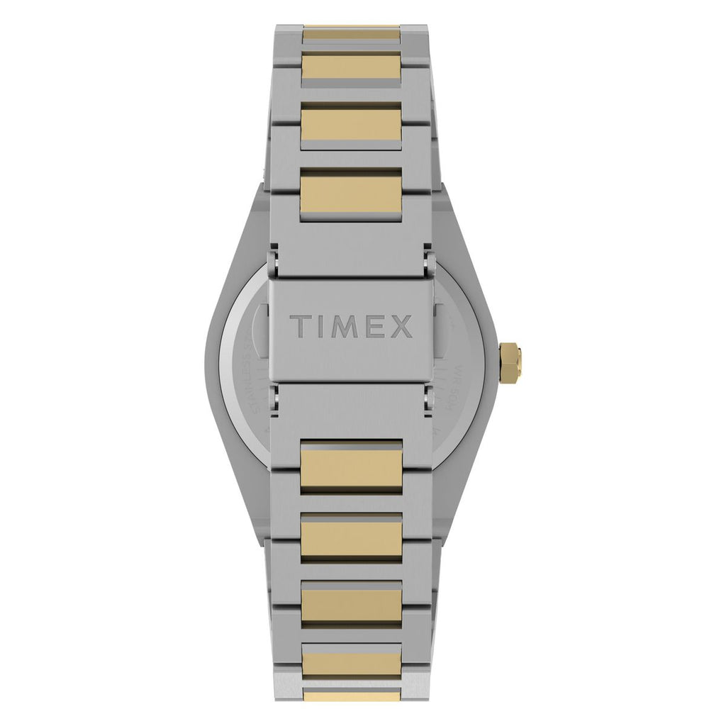 Timex Q Marbella Silver Dial Two-Tone Stainless Steel Strap Women's Watch TW2Y81900UJ - view 6