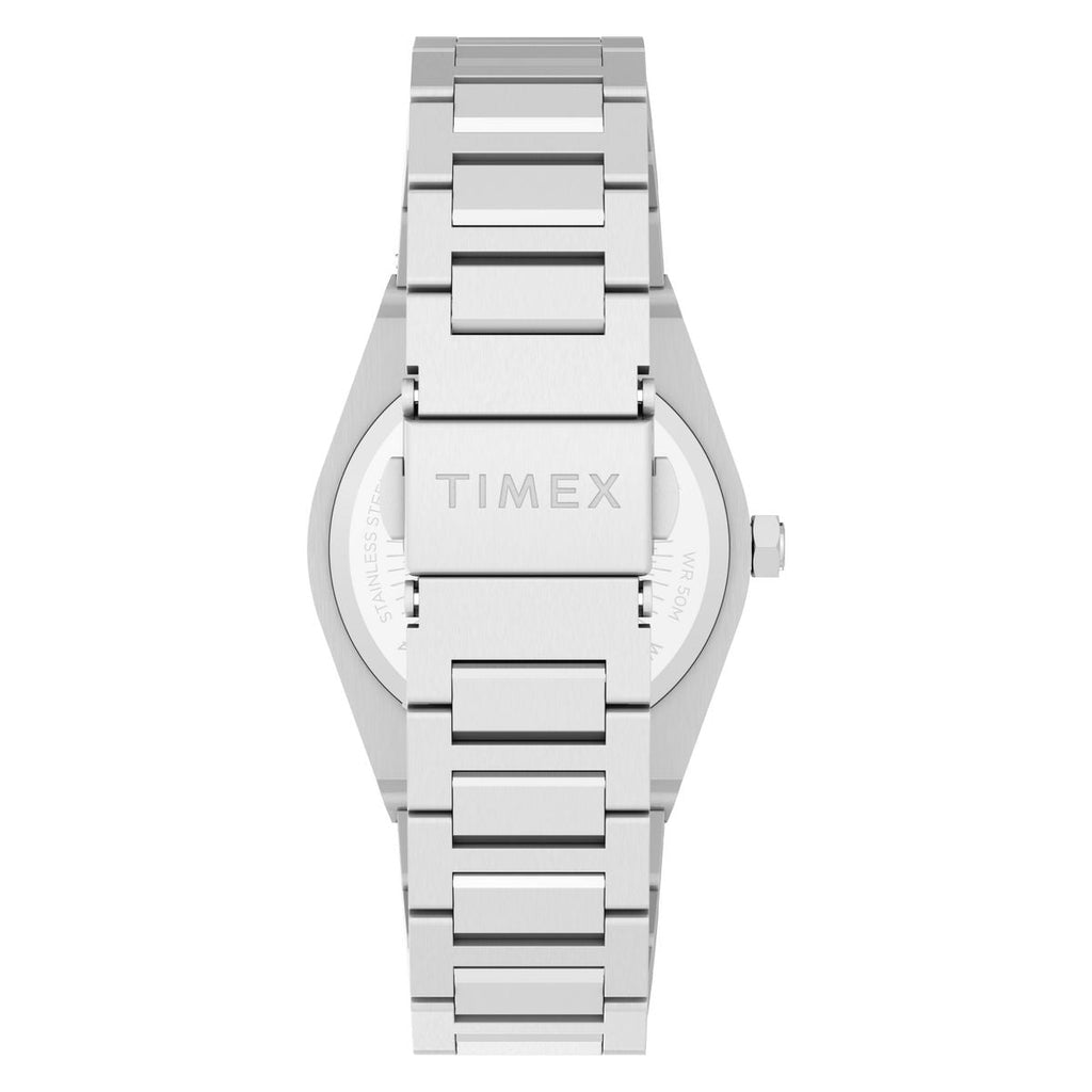 Timex Q Marbella Silver Dial Silver Stainless Steel Strap Women's Watch TW2Y81800UJ - view 5