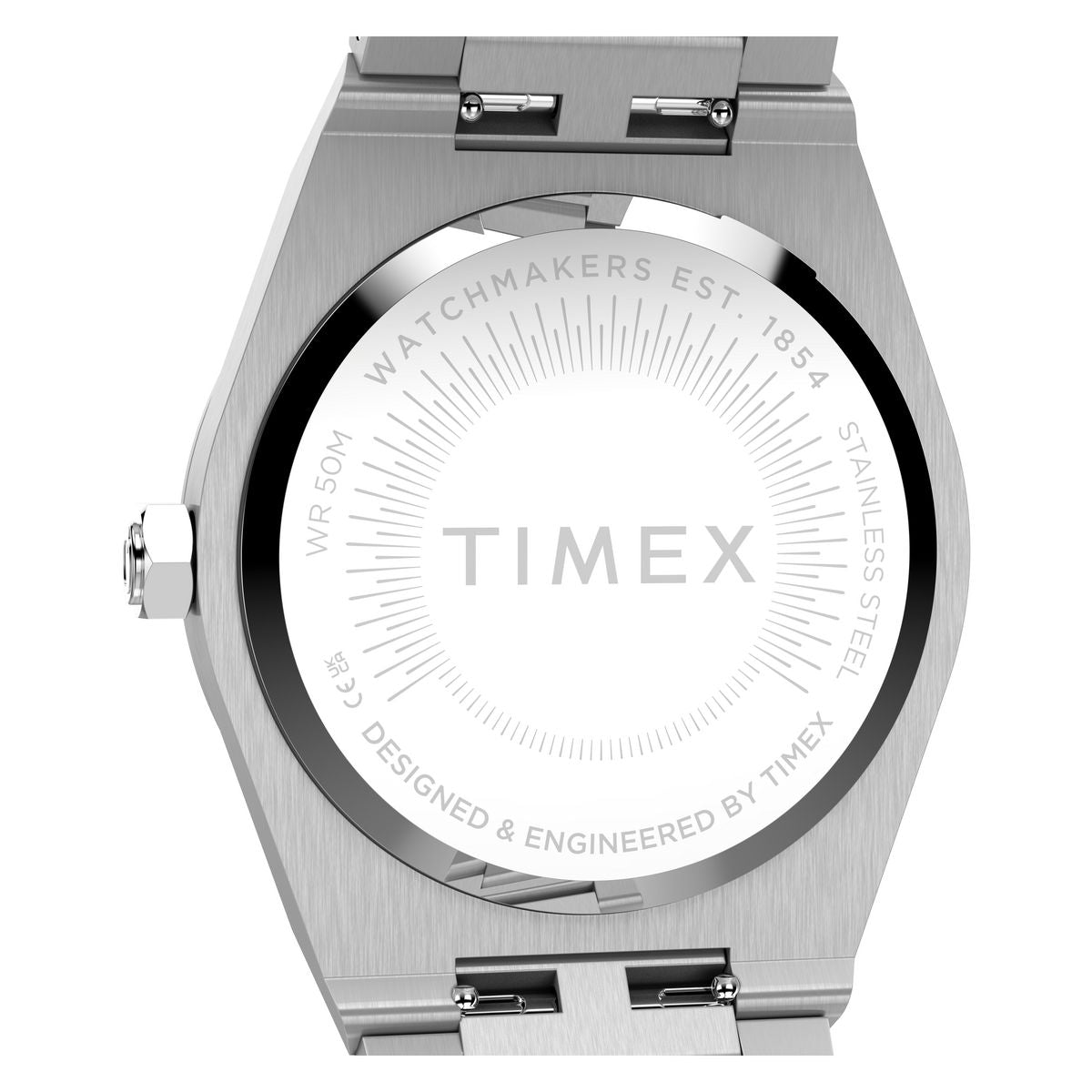 Timex Q Marbella Silver Dial Silver Stainless Steel Strap Women's Watch TW2Y81800UJ - view 7