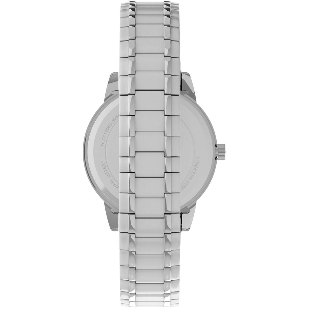Timex Easy Reader White Dial Silver Stainless Steel Strap Women's Watch TW2P78500UJ - view 3