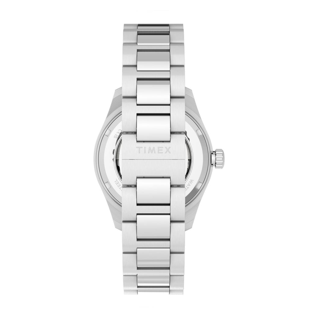 Timex Waterbury Automatic Blue Dial Silver Stainless Steel Strap Men's Watch TW2Y94100UJ - view 3