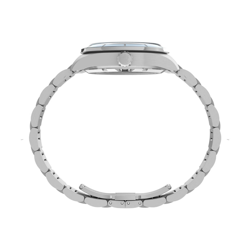 Timex Waterbury Automatic Blue Dial Silver Stainless Steel Strap Men's Watch TW2Y94100UJ - view 5
