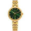 Maxima Gold Green Dial Brass Strap Women's Watch 75363BMLY - view 1