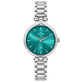 Maxima Attivo Tiffany Blue Dial Stainless Steel Strap Women's Watch 75982CMLI - view 1
