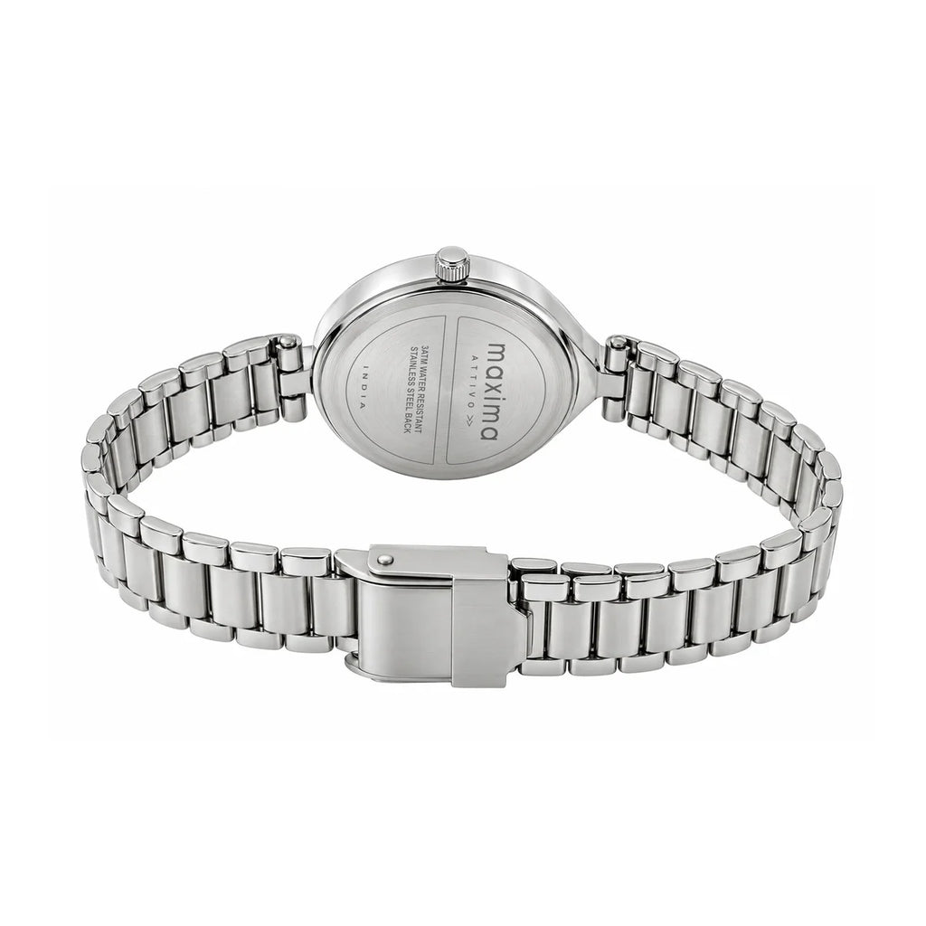 Maxima Attivo Green Dial Stainless Steel Strap Kids' Watch 75983CMLI - view 5