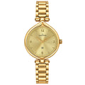 Maxima Kolar Gold Dial Stainless Steel Strap Women's Watch 75990CMLH - view 1