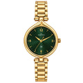 Maxima Kolar Green Dial Stainless Steel Strap Women's Watch 75992CMLH - view 1