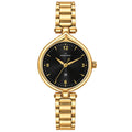 Maxima Kolar Black Dial Stainless Steel Strap Women's Watch 75993CMLH - view 1