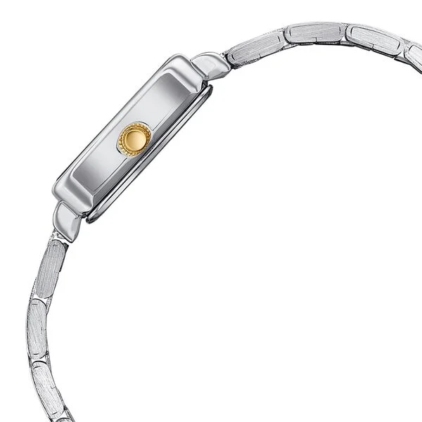 Sonata Poze Mother of Pearl Dial Two-Tone Metal Strap Women's Watch SP80133BM01 - view 4