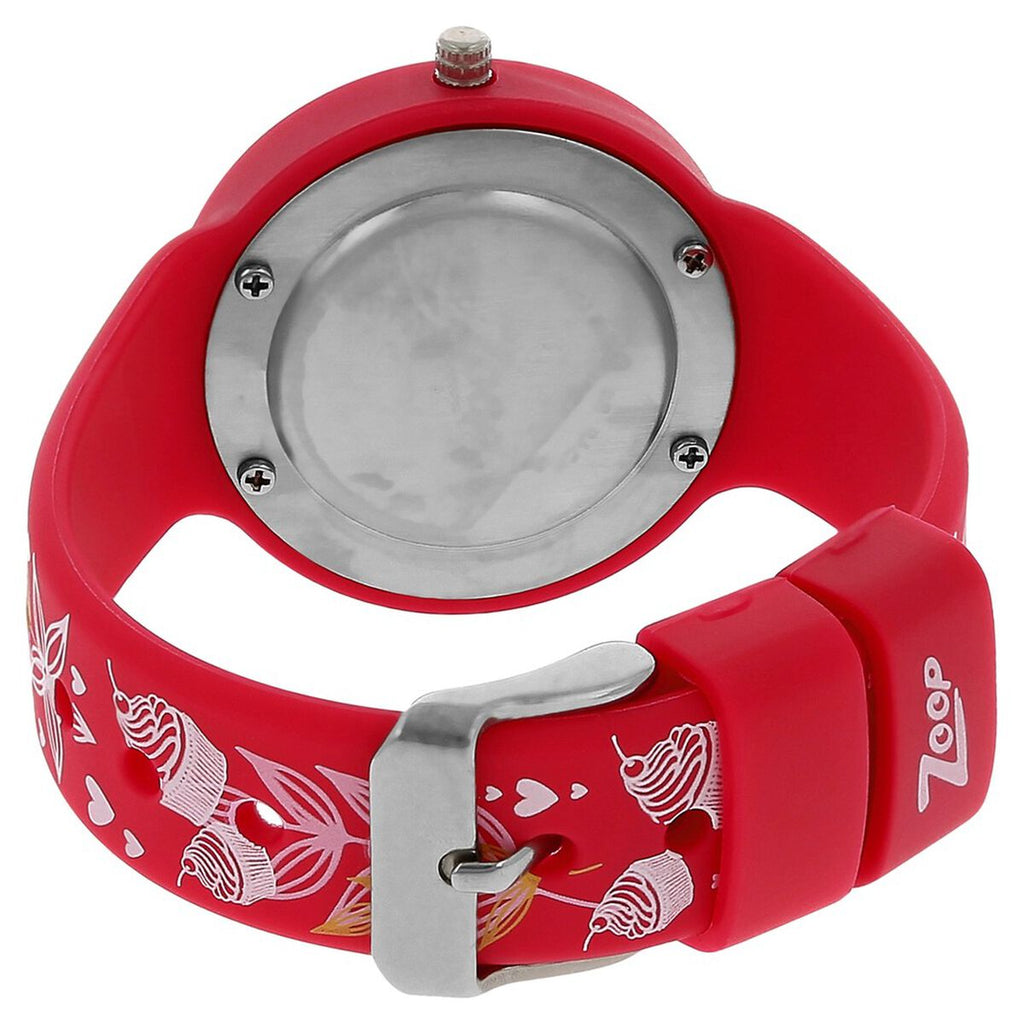 Zoop By Titan White Dial Red Plastic Strap Kids' Watch 26006PP01 - view 4