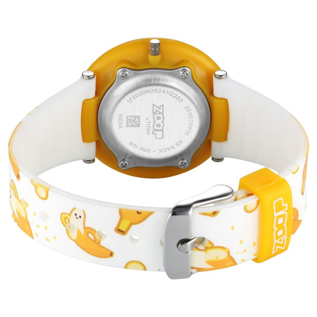 Zoop Fruit Story Banana Yellow Dial Kids' Watch 26007PP11W - view 6