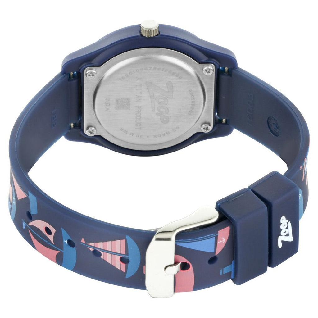 Zoop Ship Print White Dial Blue Strap Kids' Watch 26019PP01 - view 5