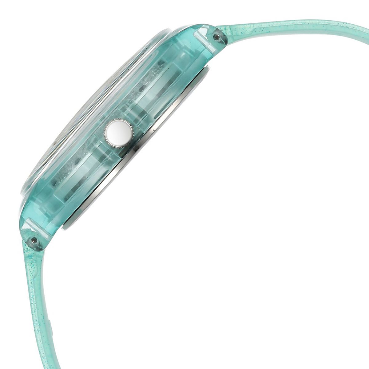 Zoop Glitter Grey Dial Green Strap Kids' Watch 26030PP02W - view 4