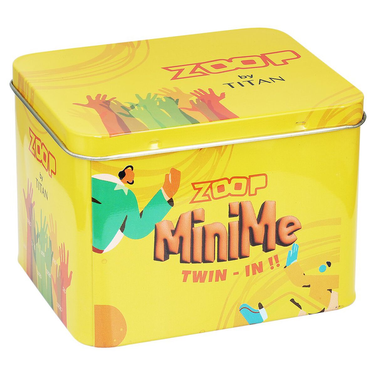 Zoop By Titan White Dial Multicoloured Silicone Strap Kids' Watch 2603116041PP02W - view 7