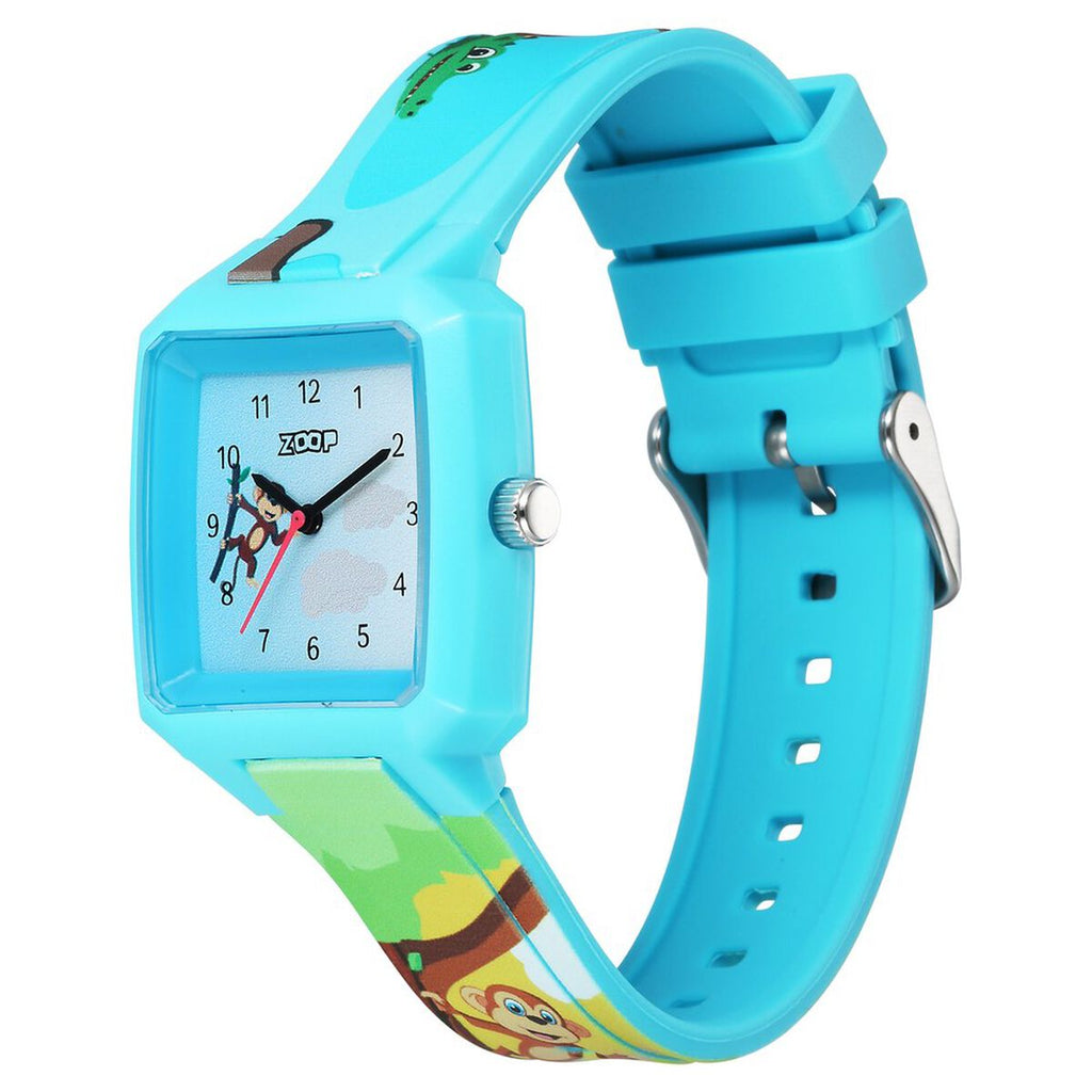 Zoop Forest Story Monkey & Crocodile Blue Dial Kids' Watch 26039PP01W - view 4