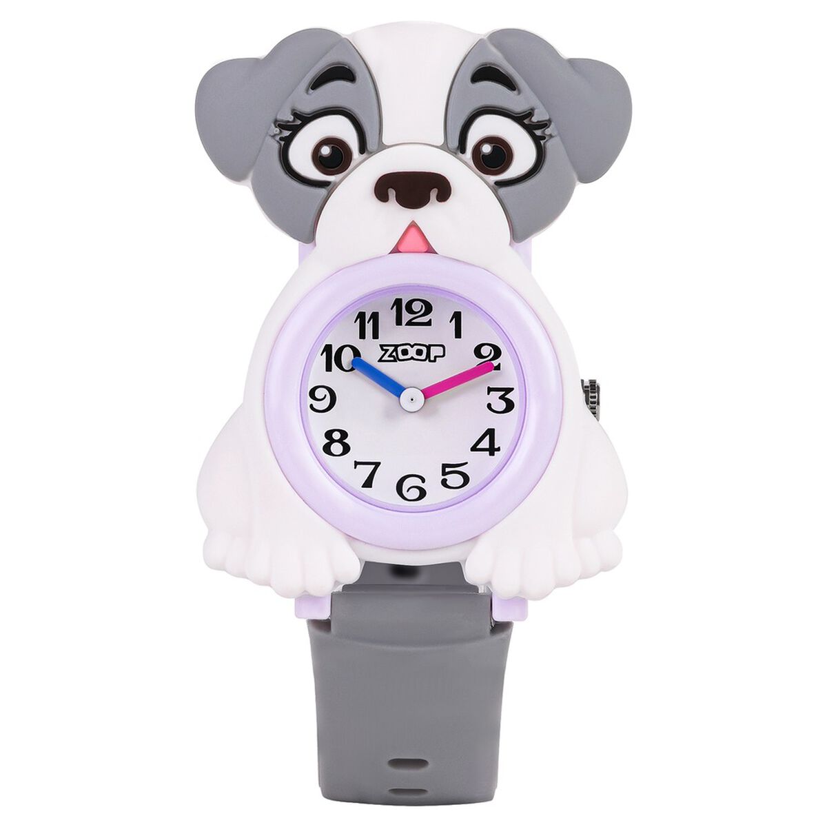 Zoop Friends from Nature Doggy White Dial Grey Strap Kids' Watch 26044PP01 - view 1