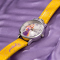 Zoop By Titan Disney Rapunzel Silver Dial Yellow PU Leather Strap Kids' Watch 26048SL01 - view 1