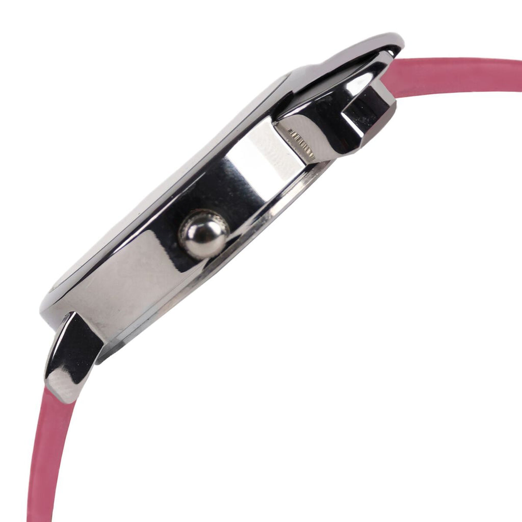 Zoop By Titan Disney Minnie Mouse Silver Dial Pink PU Leather Strap Kids' Watch 26056SL01 - view 4
