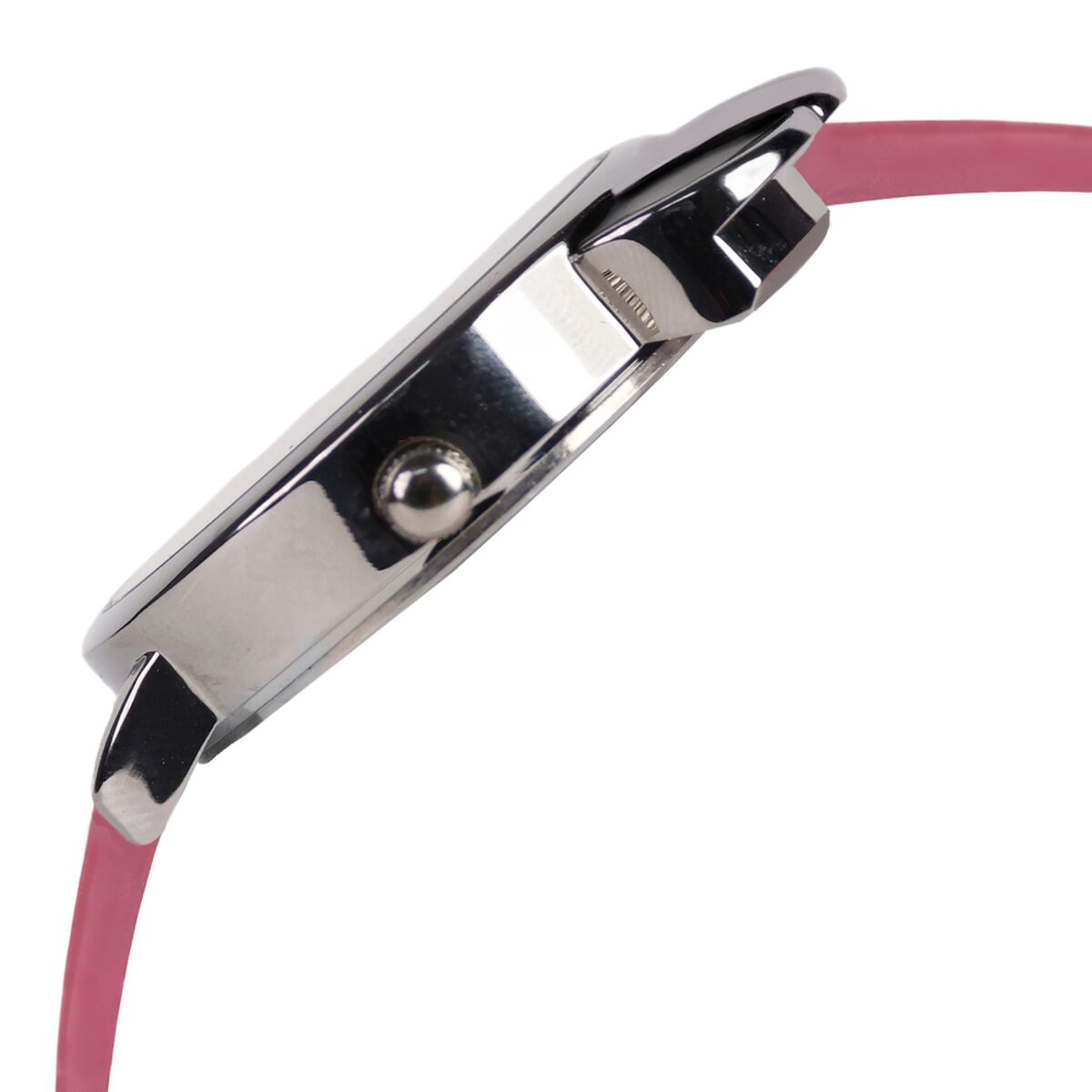 Zoop By Titan Disney Minnie Mouse Silver Dial Pink PU Leather Strap Kids' Watch 26056SL01 - view 4