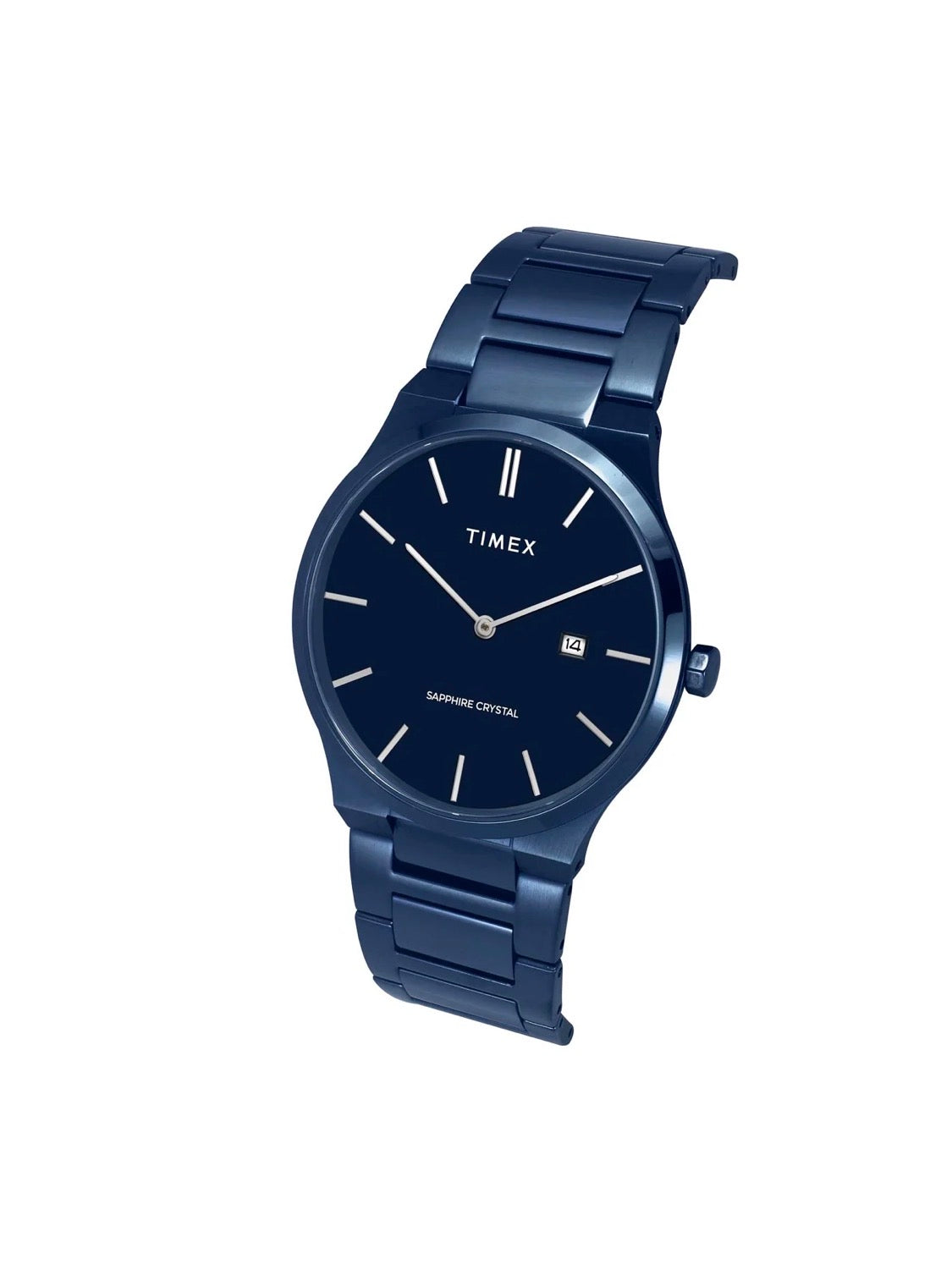 Timex Blue Dial Blue Stainless Steel Strap Men's Analog Watch TWEG23602 - view 2