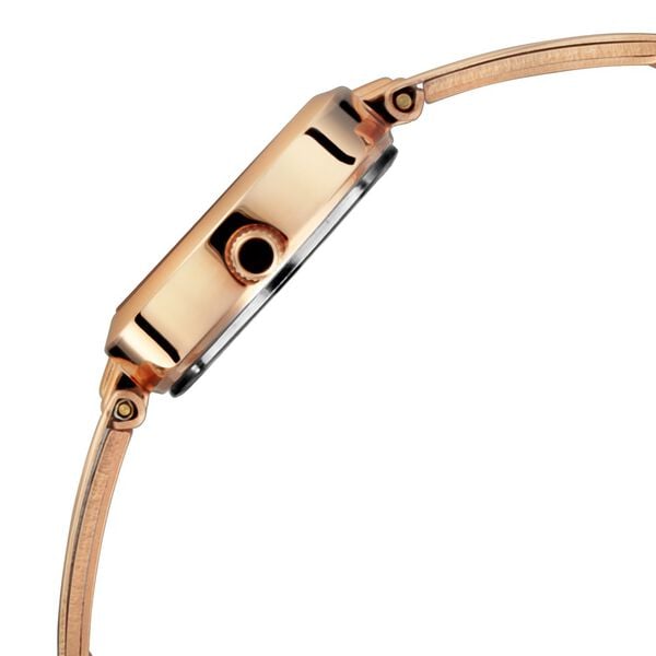 Titan Silver Dial Rose Gold Metal Strap Women's Analog Watch 2598WM01 - view 3