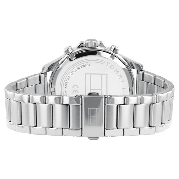 Tommy Hilfiger Blue Dial Silver Stainless Steel Strap Men's Multifunction Watch - view 2