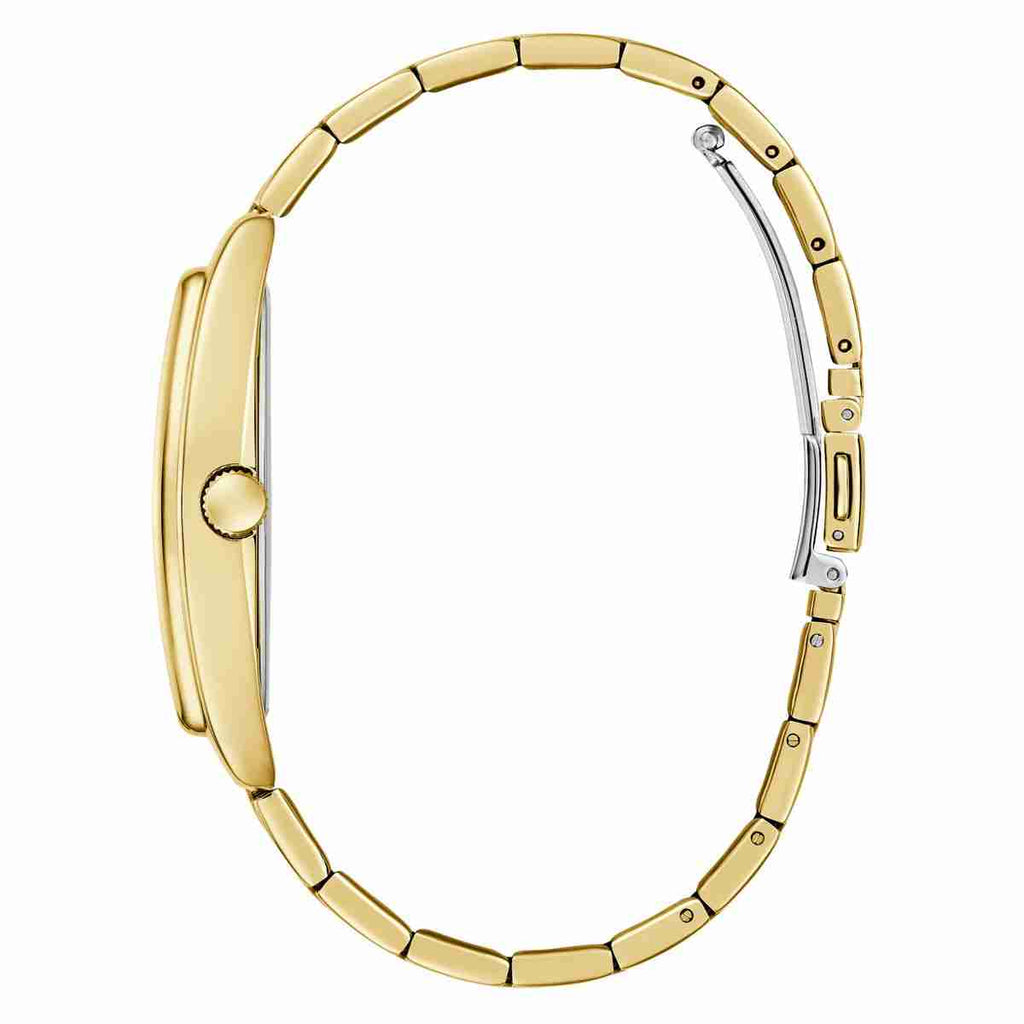 Guess Gabriel Green Dial Gold-Tone Stainless Steel Strap Men's Watch GW0975G2 - view 2