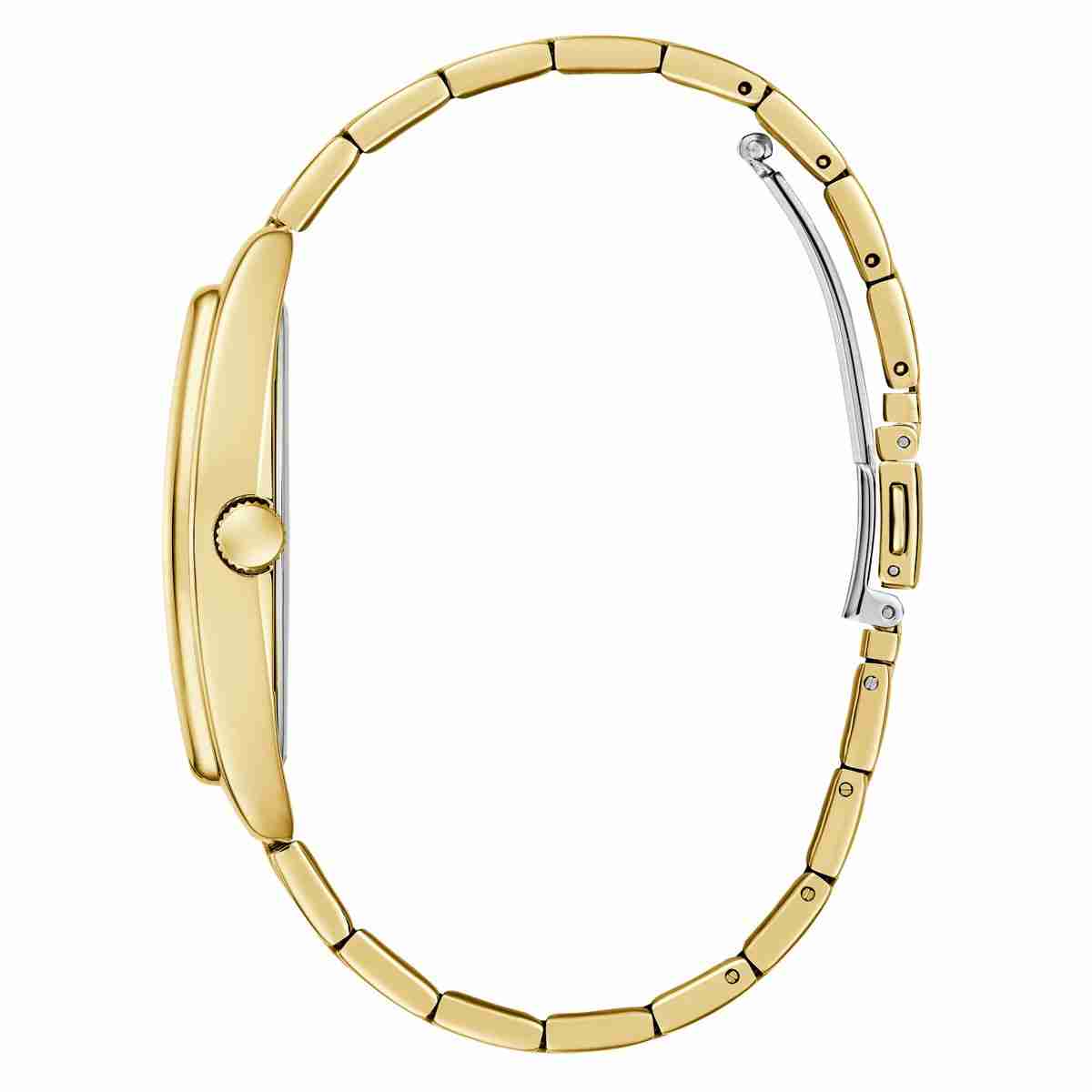 Guess Gabriel Green Dial Gold-Tone Stainless Steel Strap Men's Watch GW0975G2 - view 2